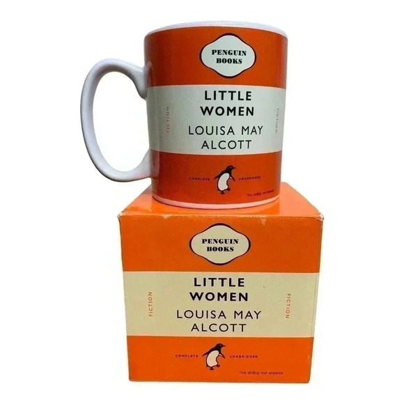 Little Women Coffee Cup Louisa May Alcott Mug Penguin Collection 14 oz NIB - Picture 1 of 9